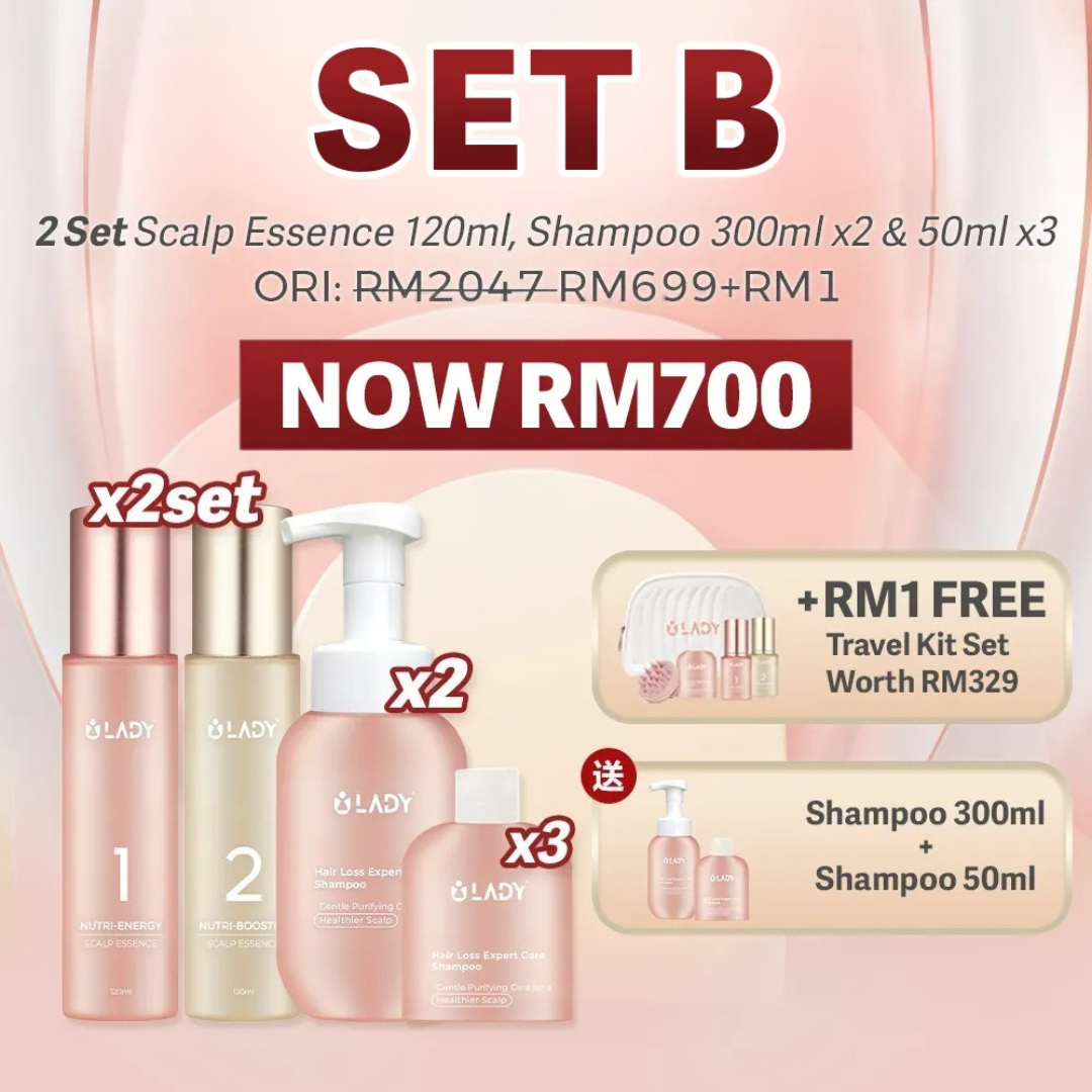  [ 🎉11.11 Early Bird Promotion] +RM1 Gets 🆓iLady Travel Kit Set