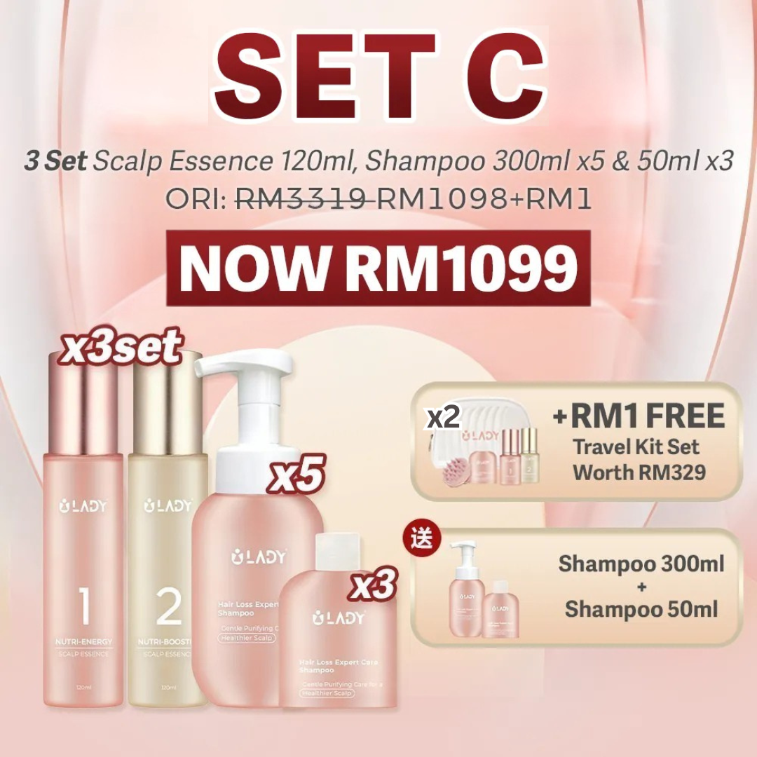  [ 🎉11.11 Early Bird Promotion] +RM1 Gets 🆓iLady Travel Kit Set