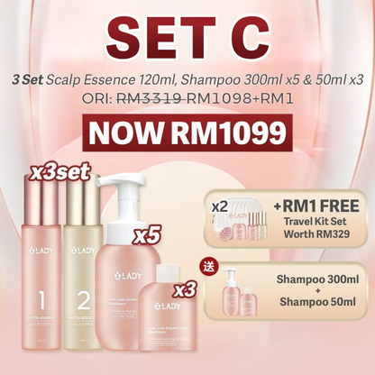  [ 🎉11.11 Early Bird Promotion] +RM1 Gets 🆓iLady Travel Kit Set